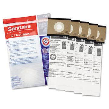 Sanitaire® Sd Premium Allergen Vacuum Bags For Sc9100 Series, 50-case freeshipping - TVN Wholesale